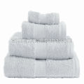 Ensemble de serviettes à rayures en coton éponge classe coton